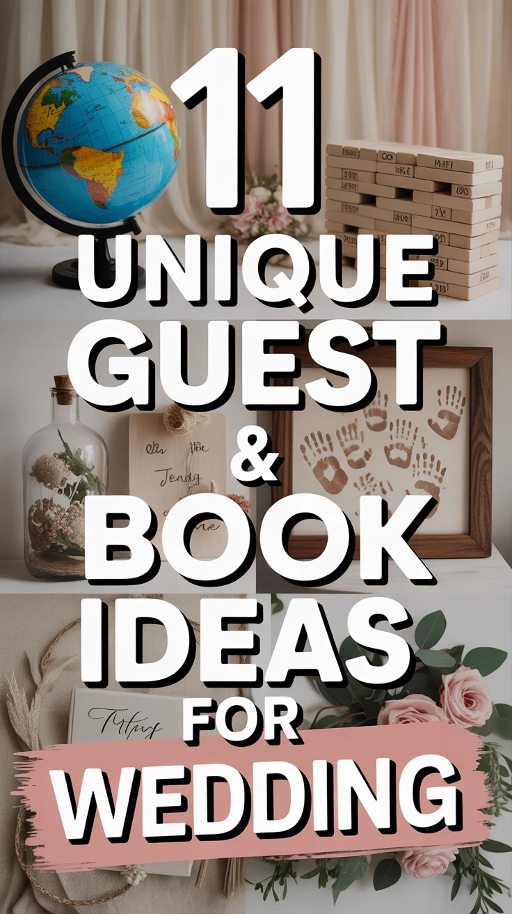 💌 11 Unique Guest Book Ideas For Wedding