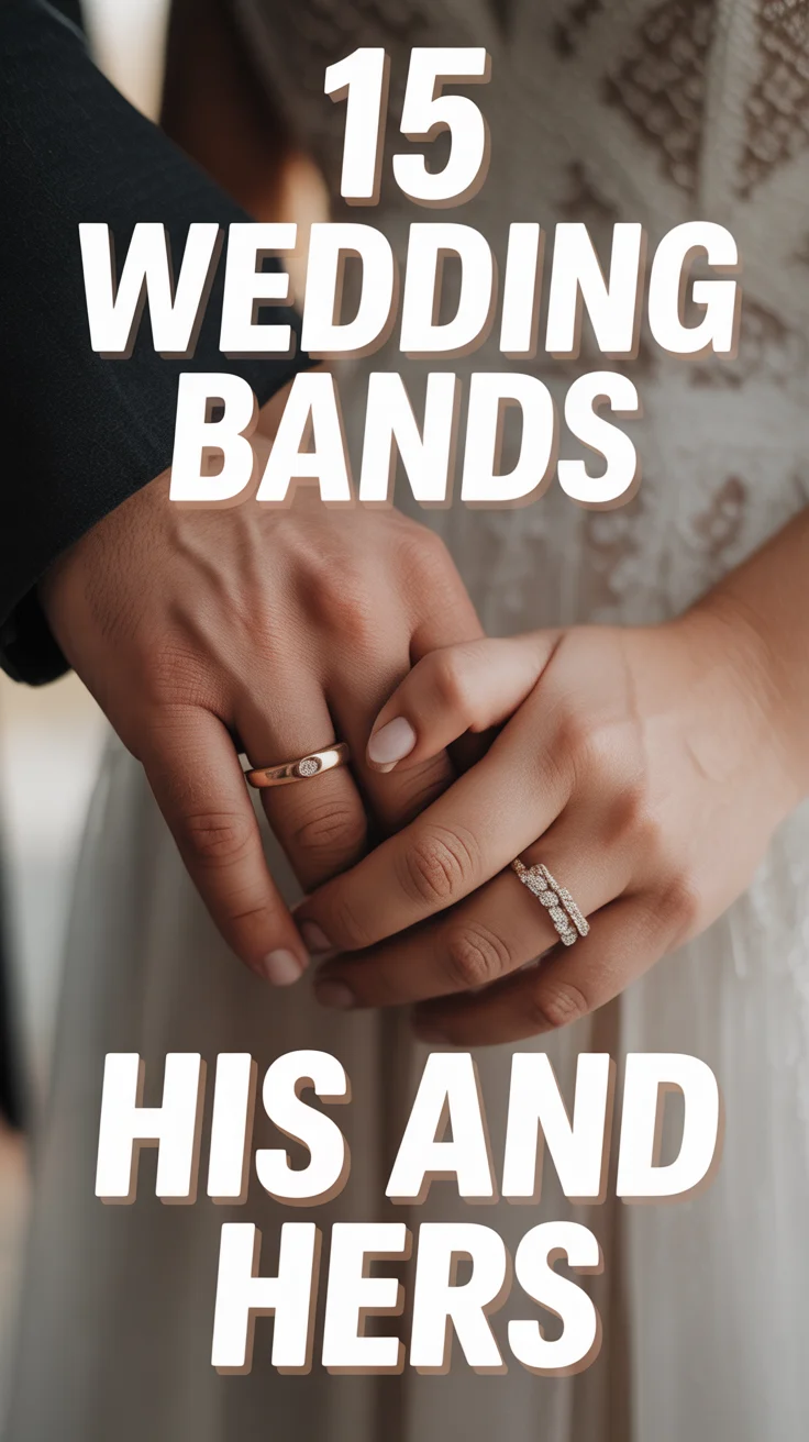 💍 15 Wedding Bands His And Hers