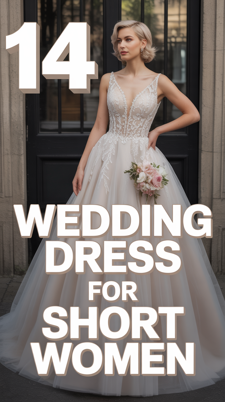 👰‍♀️ 14 Wedding Dress For Short Women