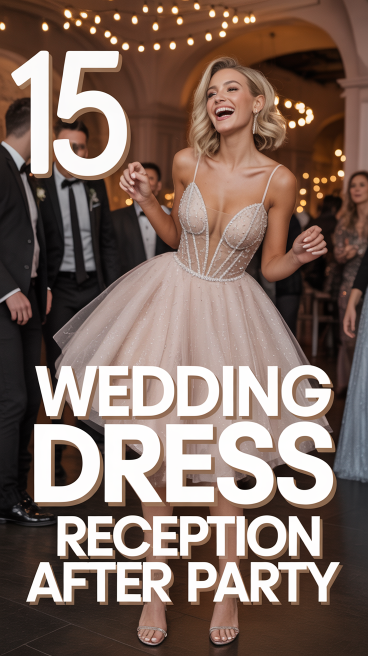 💃 15 Wedding Dress Reception After Party