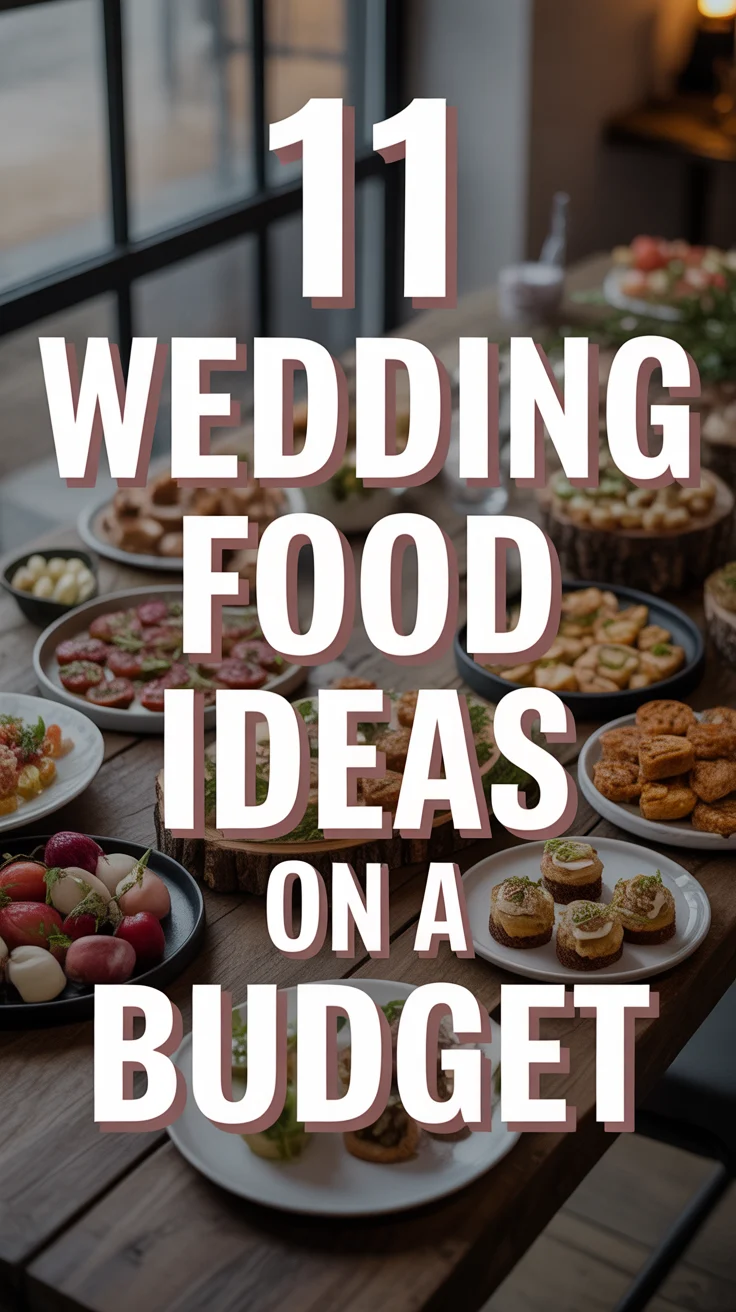 💰 11 Wedding Food Ideas On A Budget
