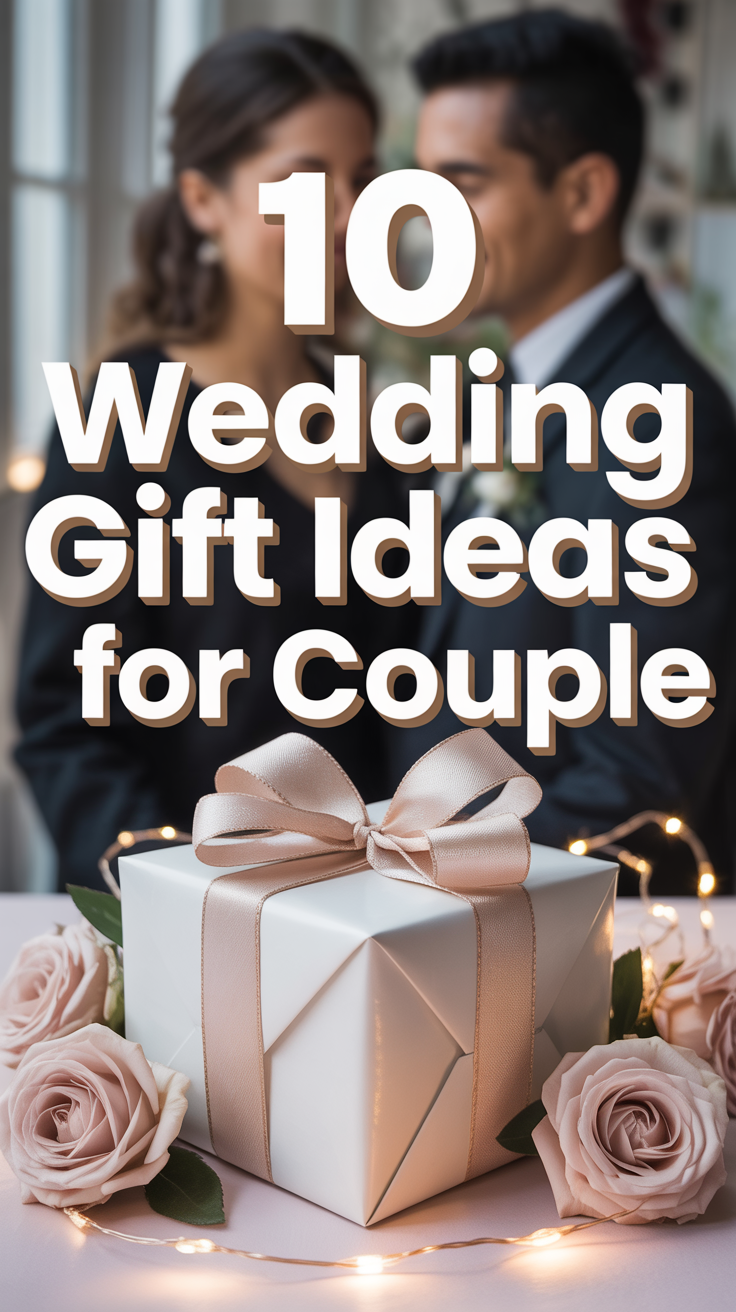 💍 10 Wedding Gift Ideas For Couple
