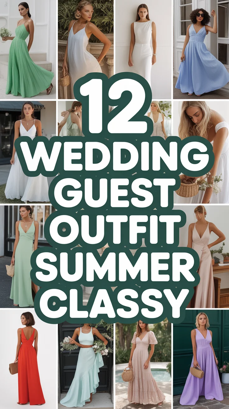 ☀️ 12 Wedding Guest Outfit Summer Classy