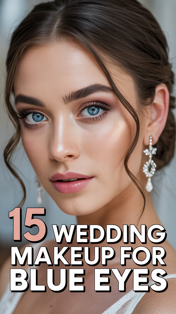 ✨ 15 Wedding Makeup For Blue Eyes