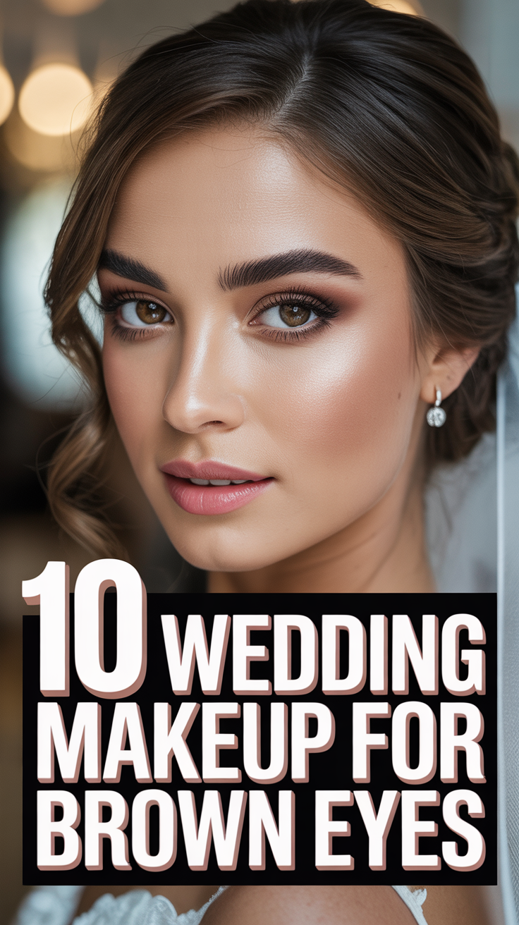 ✨ 10 Wedding Makeup For Brown Eyes