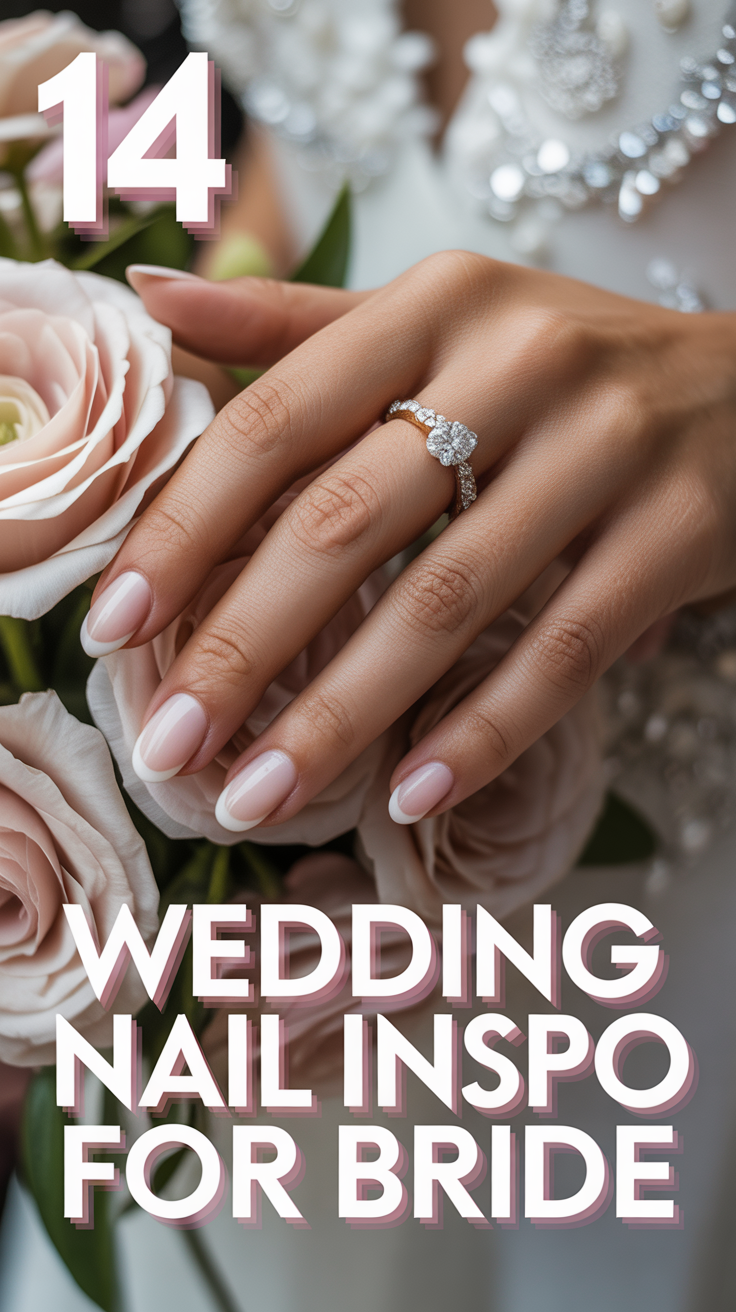💍 14 Wedding Nail Inspo For Bride