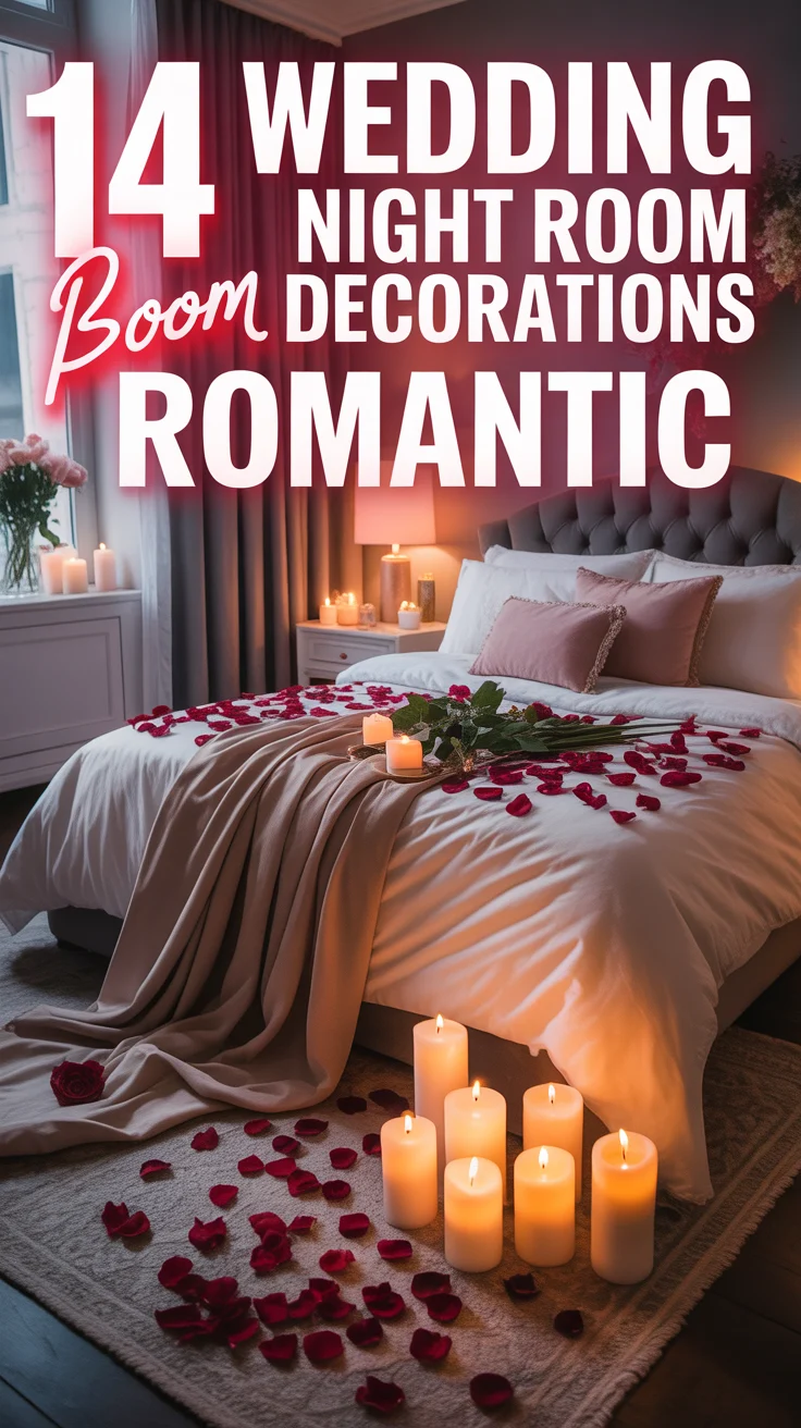 ❤️ 14 Wedding Night Room Decorations Romantic