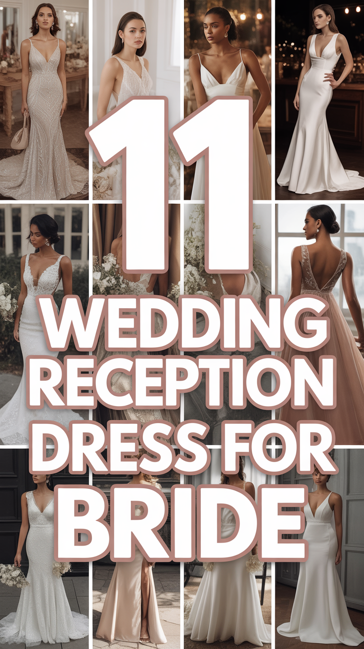 👰 11 Wedding Reception Dress For Bride