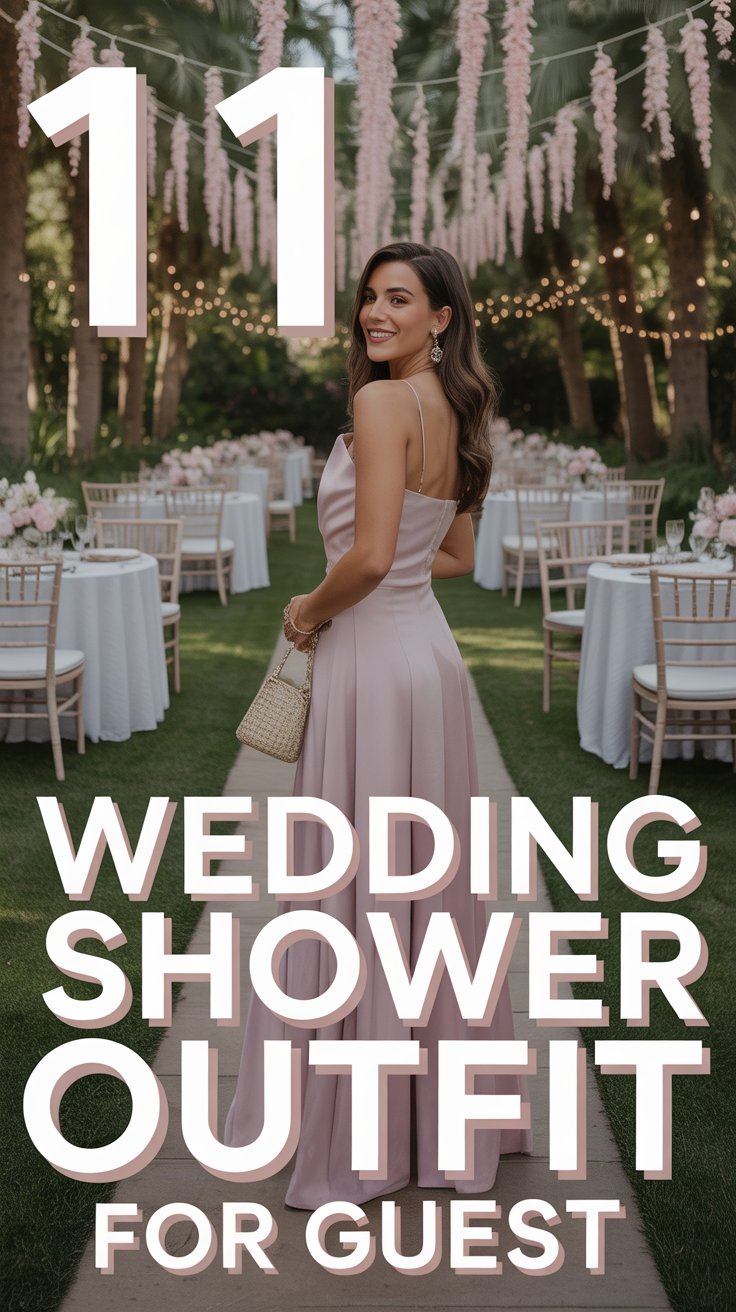 🥂 11 Wedding Shower Outfit For Guest