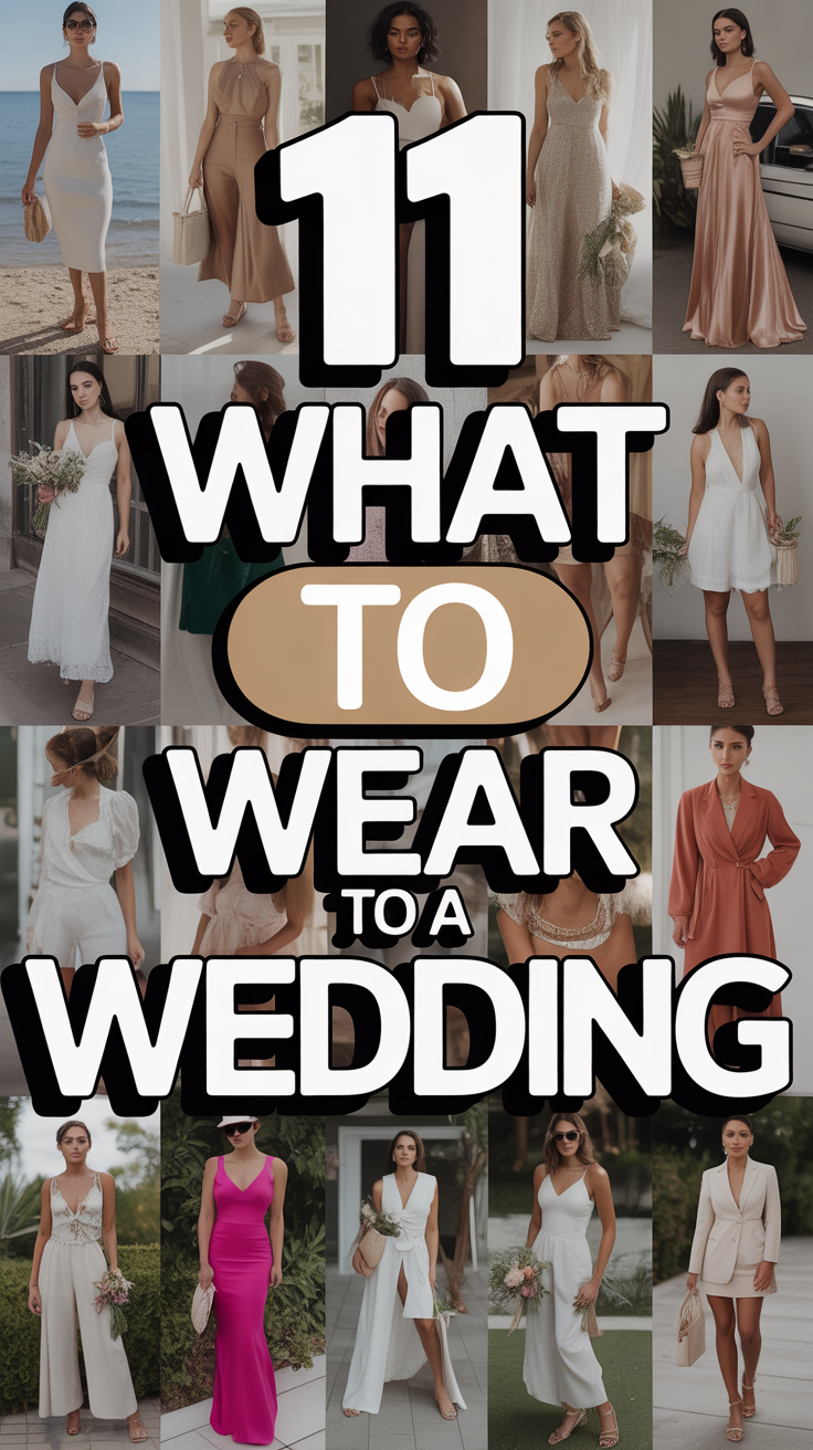 🥂 11 What To Wear To A Wedding