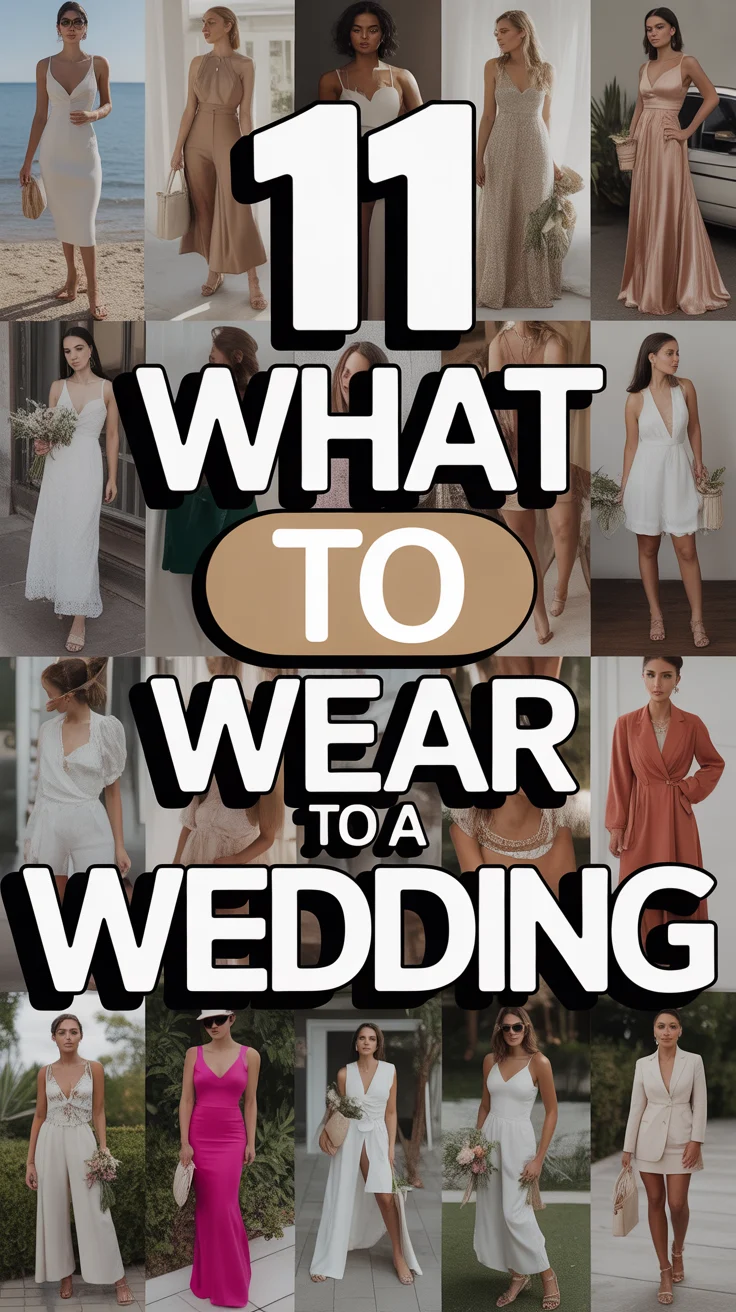 🥂 11 What To Wear To A Wedding