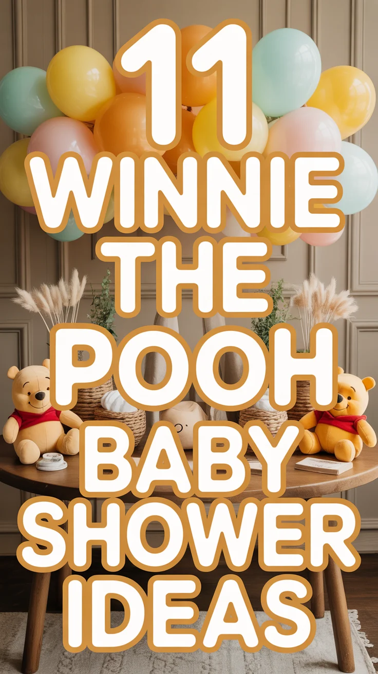 🍯 11 Winnie The Pooh Baby Shower Ideas