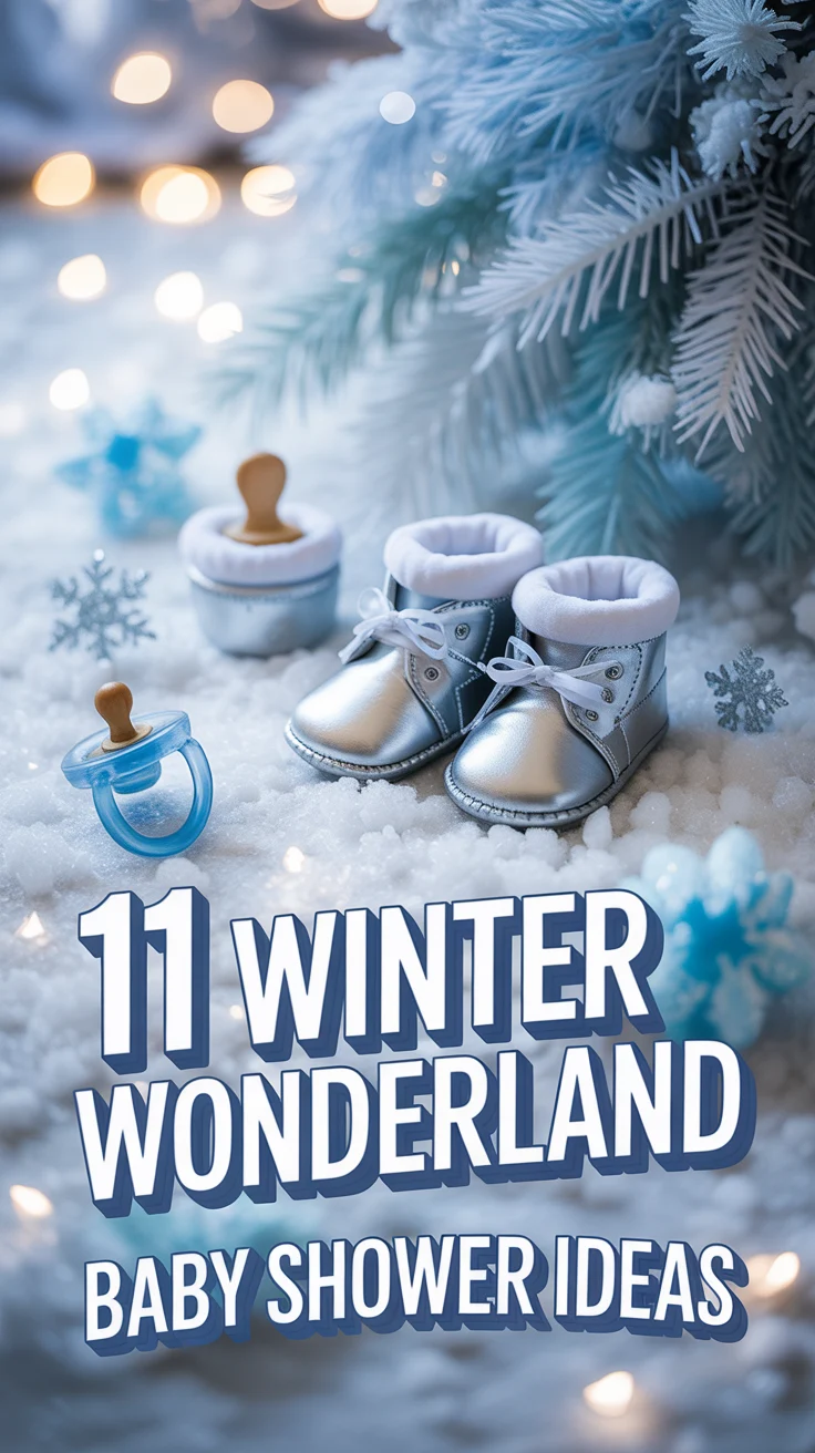 ❄️ 11 Winter Wonderland Baby Shower Ideas