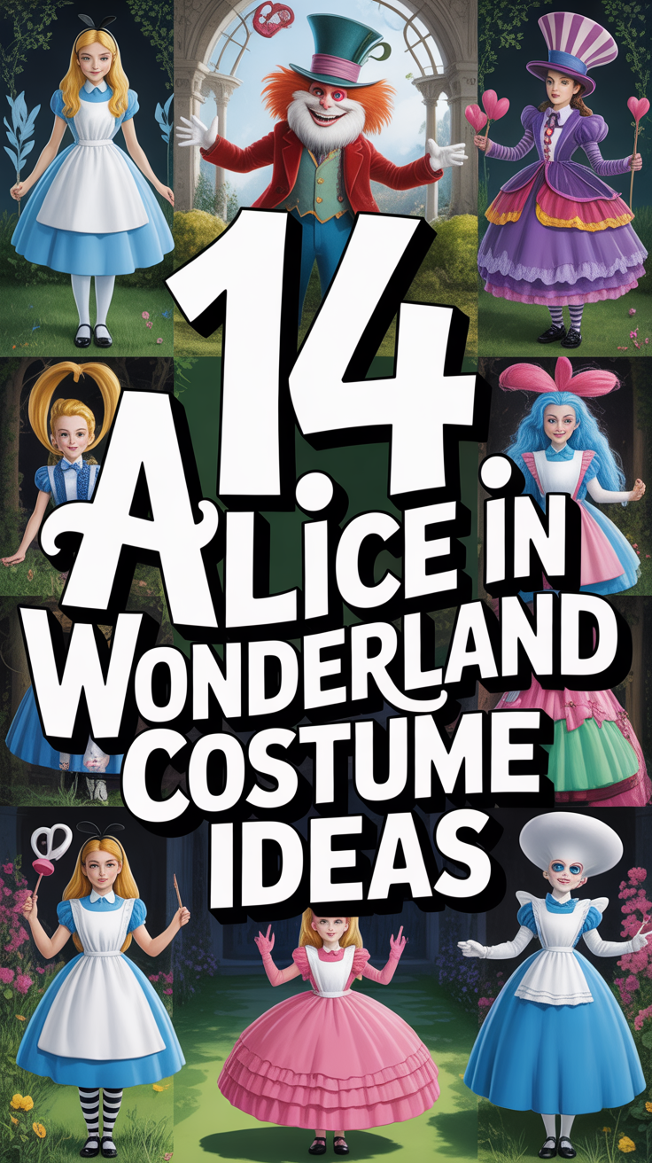 🎩 14 Alice In Wonderland Costume Ideas