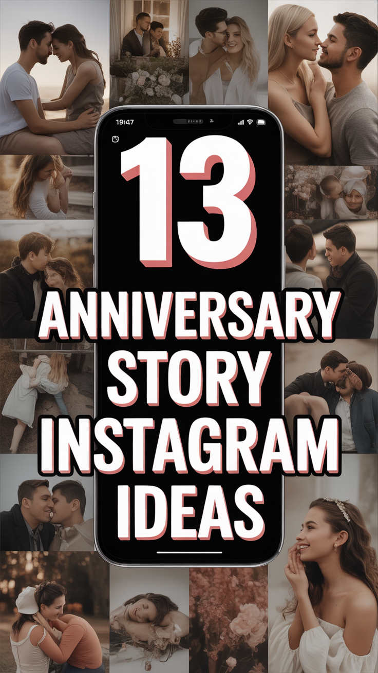 ✨ 13 Anniversary Story Instagram Ideas