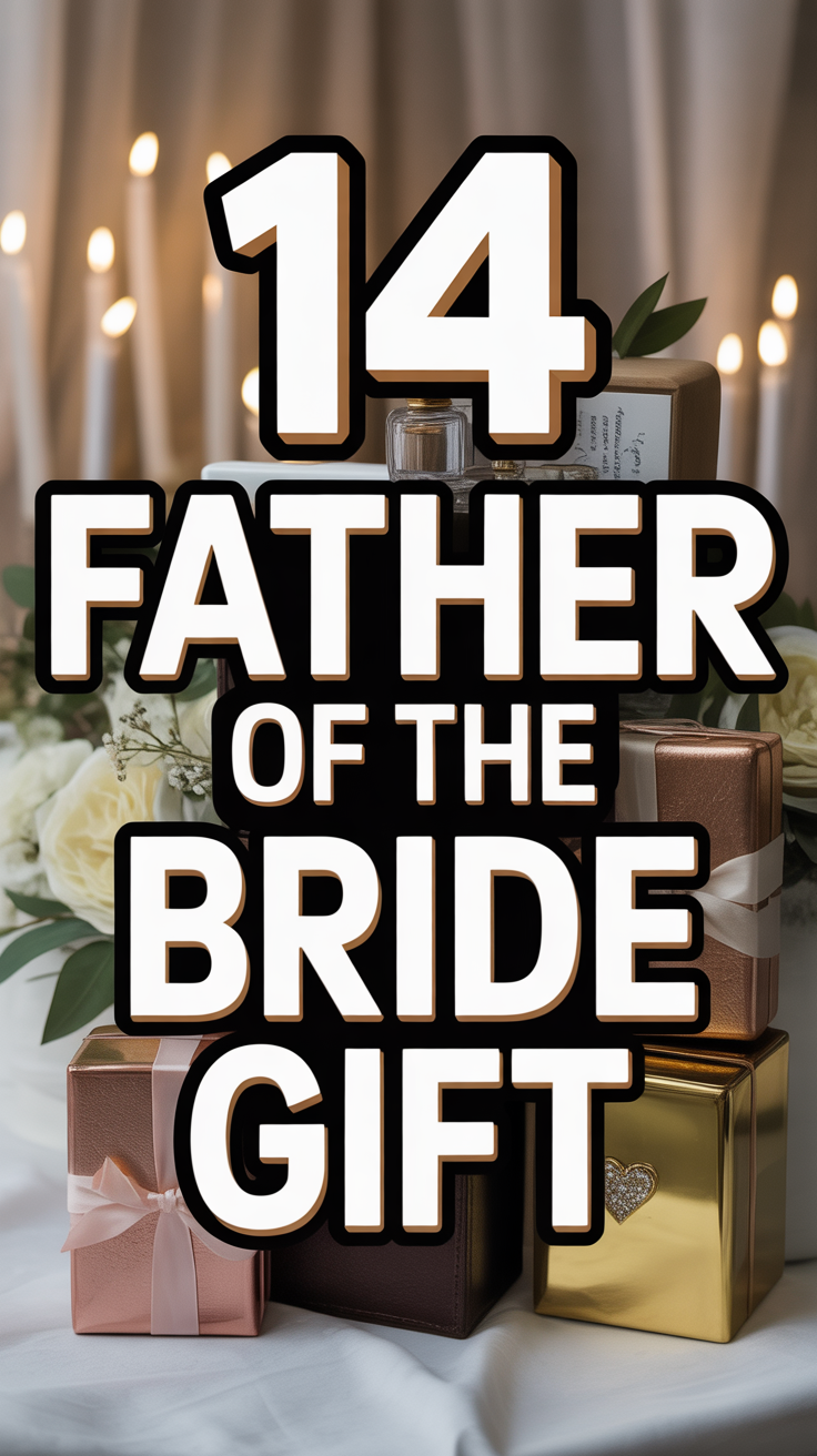 🎁 14 Father Of The Bride Gift