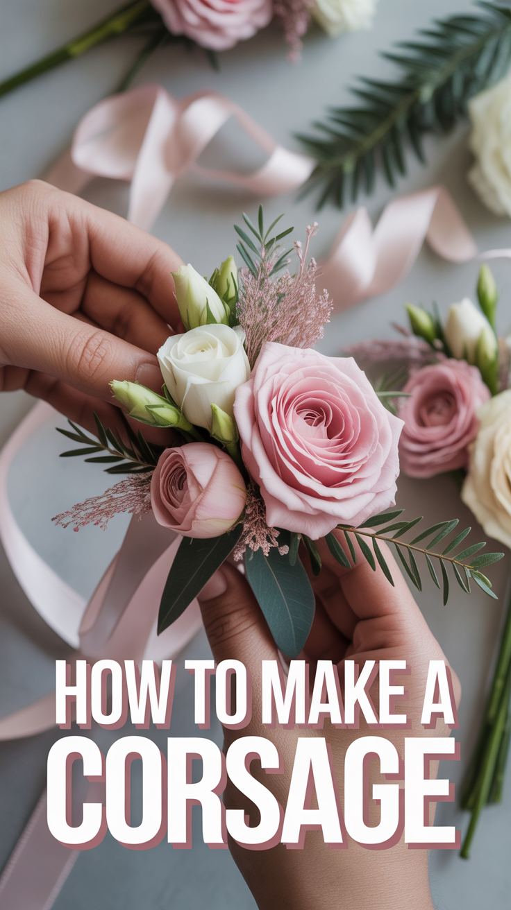 🌸 How To Make A Corsage