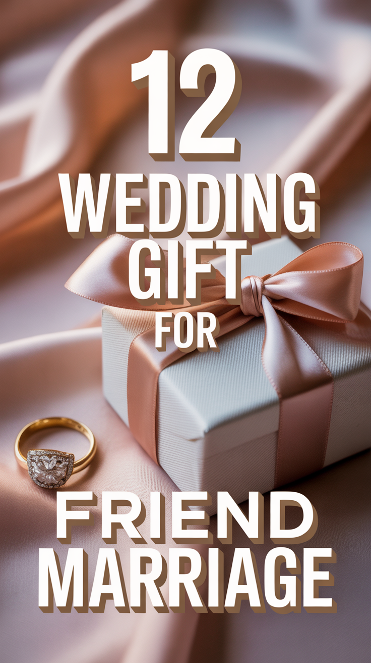 🎁 12 Wedding Gift For Friend Marriage