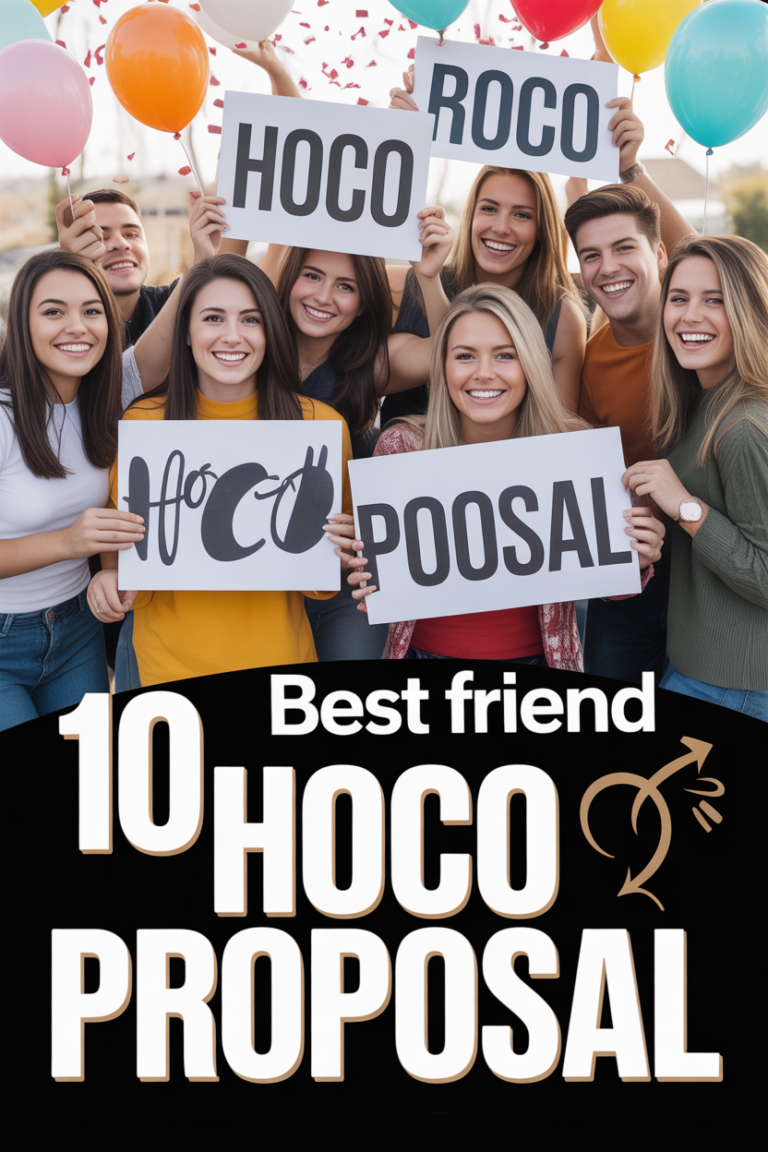 ✨ 10 Best Friend Hoco Proposal
