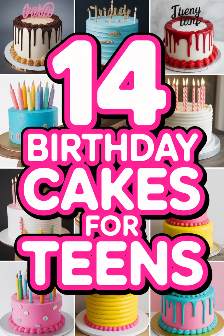 🎂 14 Birthday Cakes For Teens