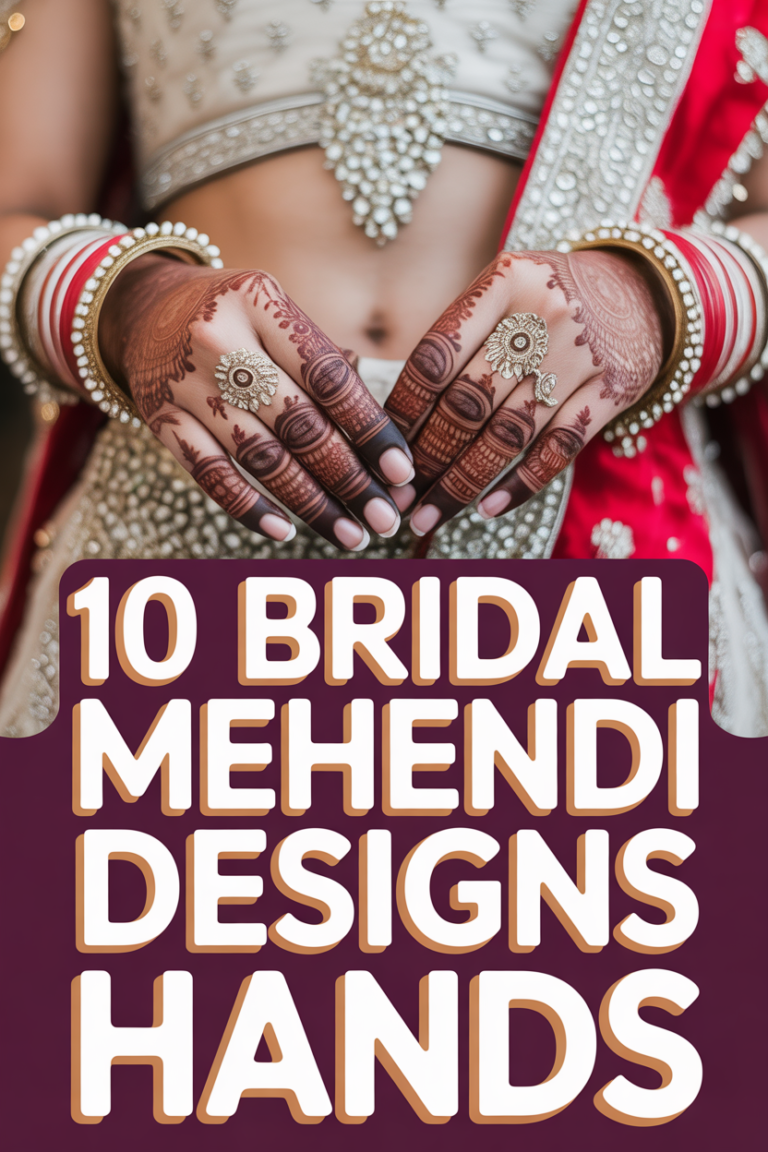 🌺 10 Bridal Mehendi Designs Hands