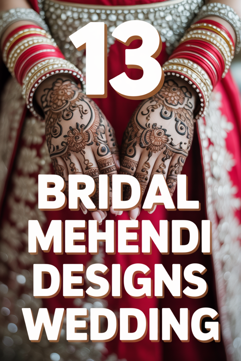 🌸 13 Bridal Mehendi Designs Wedding