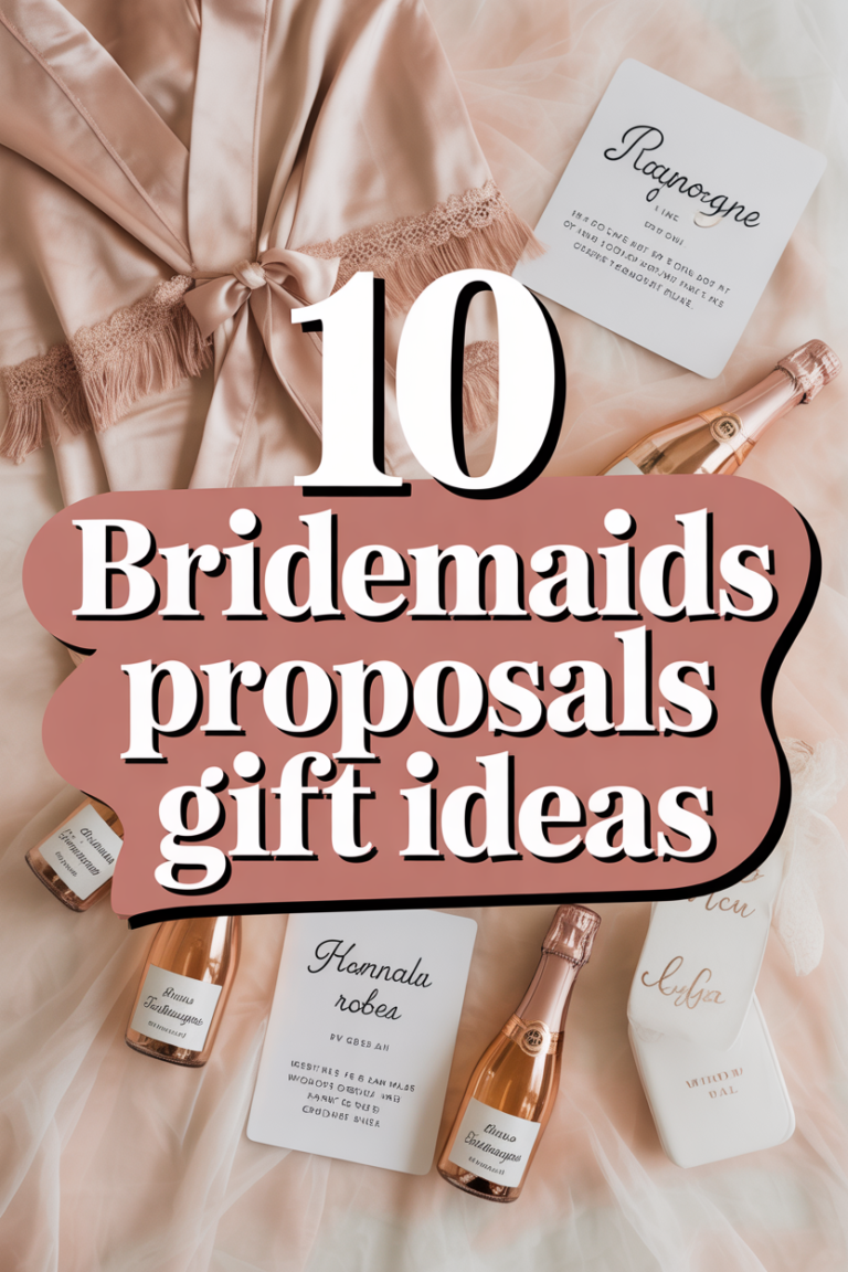 🥂 10 Bridemaids Proposals Gift Ideas
