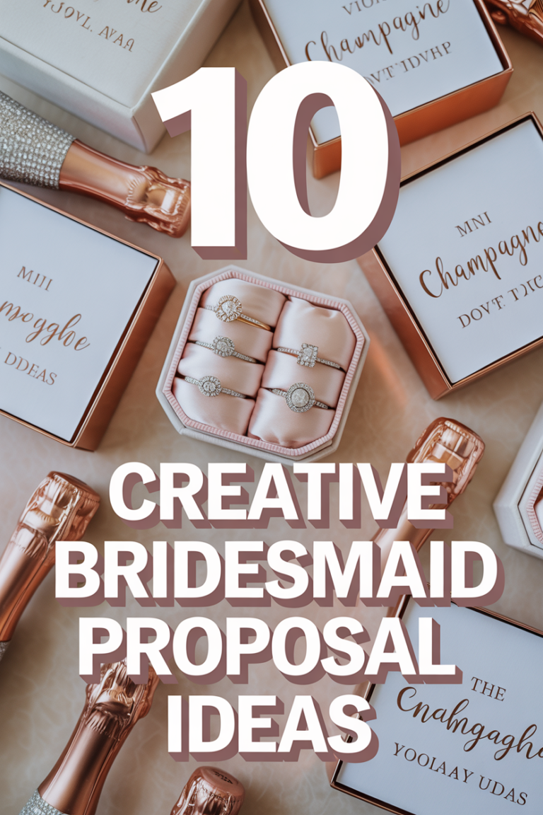 💍 10 Creative Bridesmaid Proposal Ideas