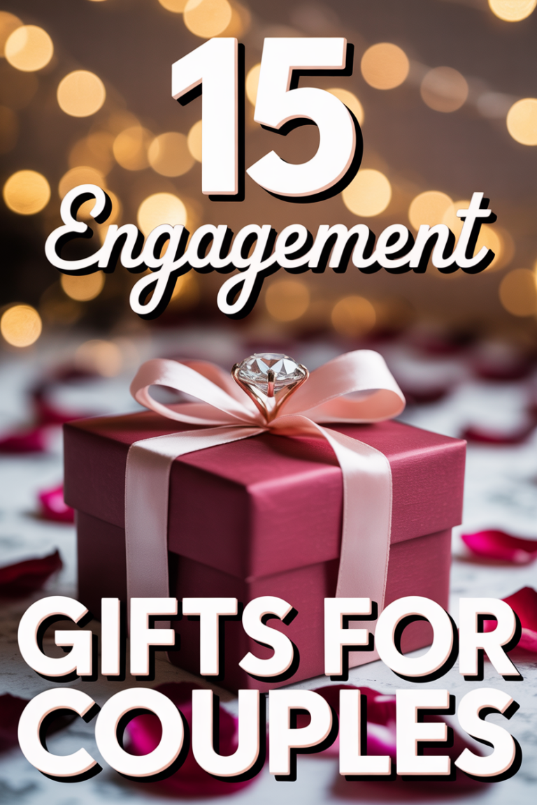 💍 15 Engagement Gifts For Couples