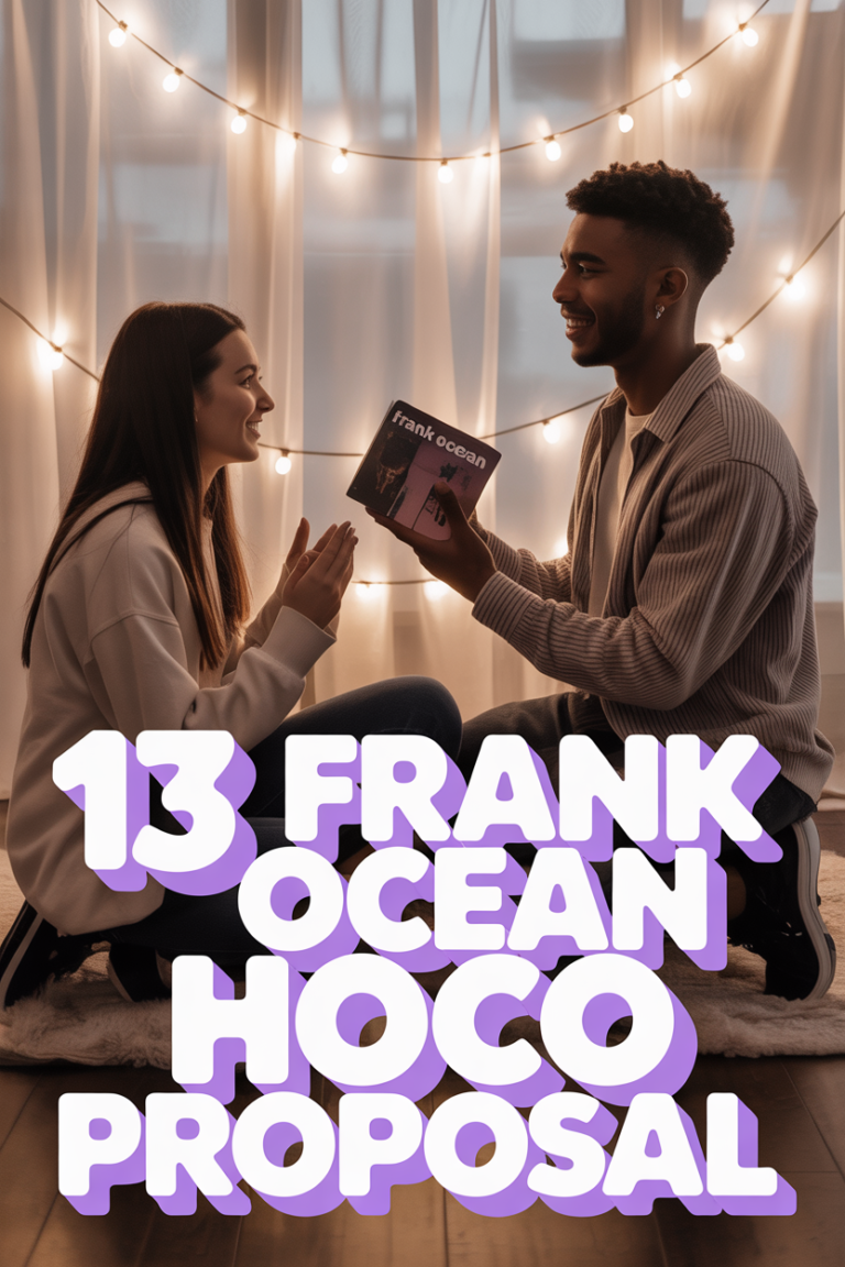 🎵 13 Frank Ocean Hoco Proposal