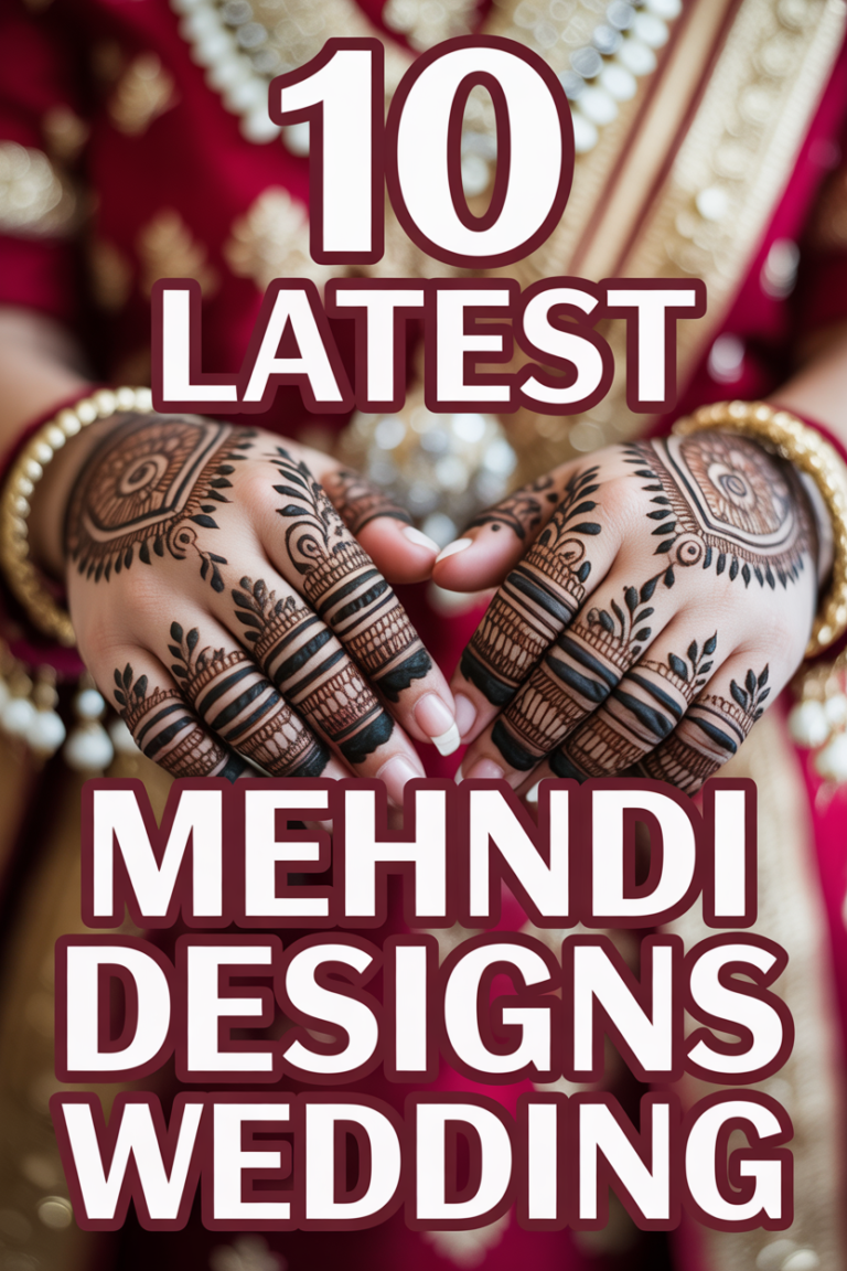 🪷 10 Latest Mehndi Designs Wedding