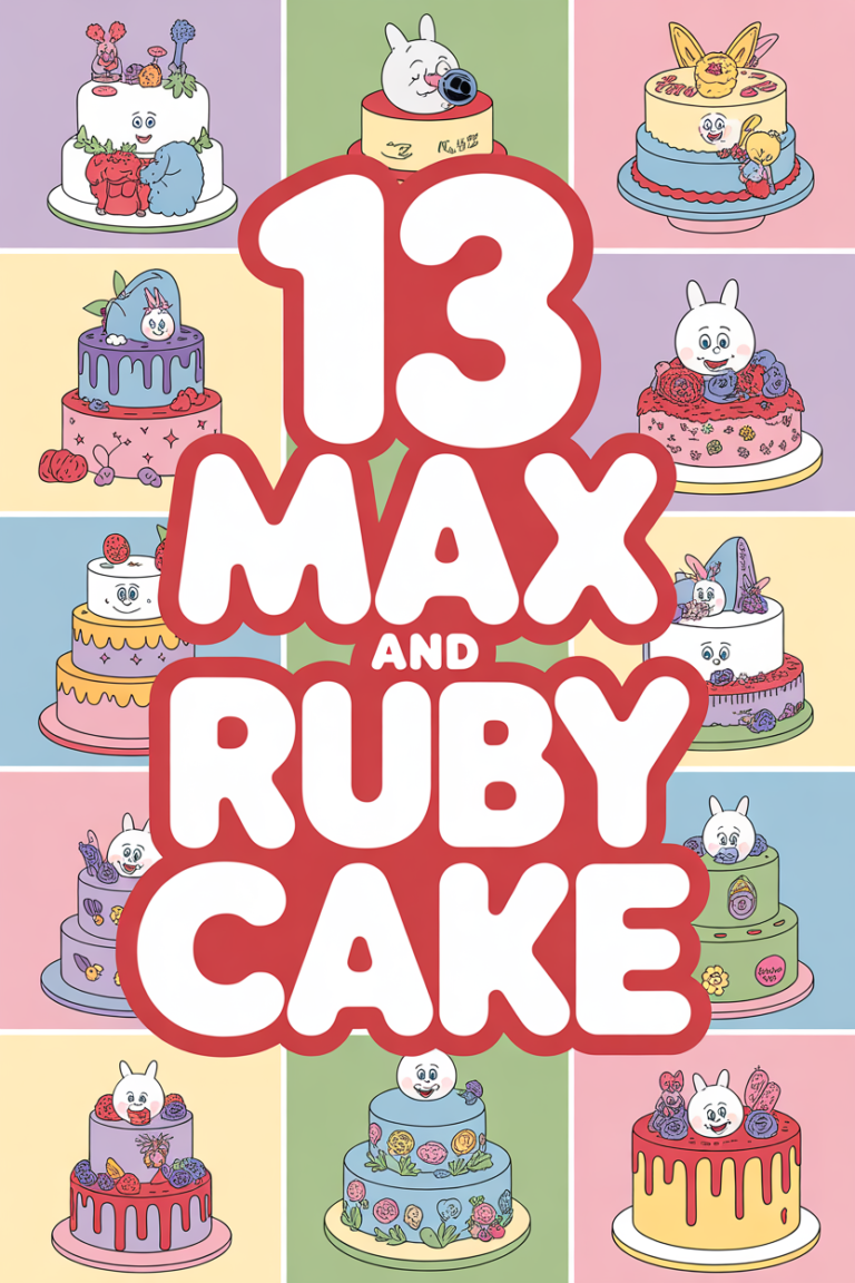 🐰 13 Max And Ruby Cake