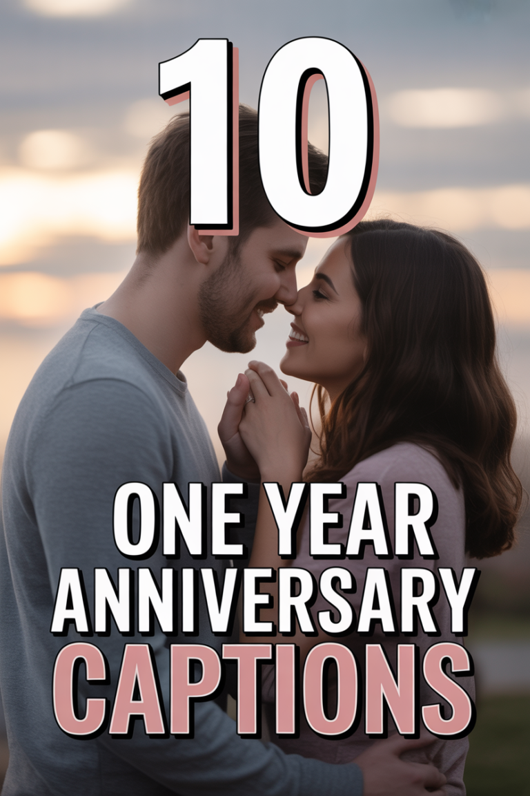 ❤️ 10 One Year Anniversary Captions
