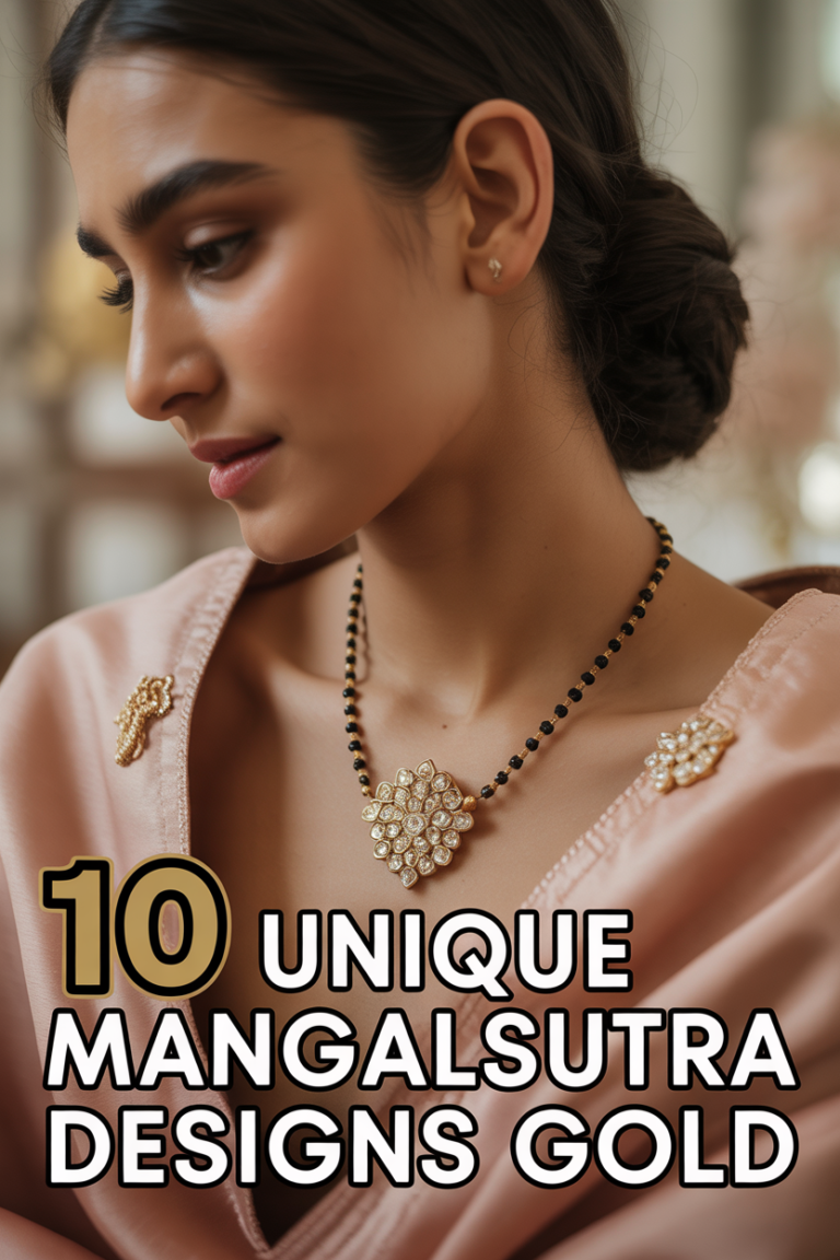 ✨ 10 Unique Mangalsutra Designs Gold