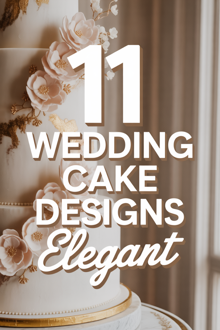 🎂 11 Wedding Cake Designs Elegant