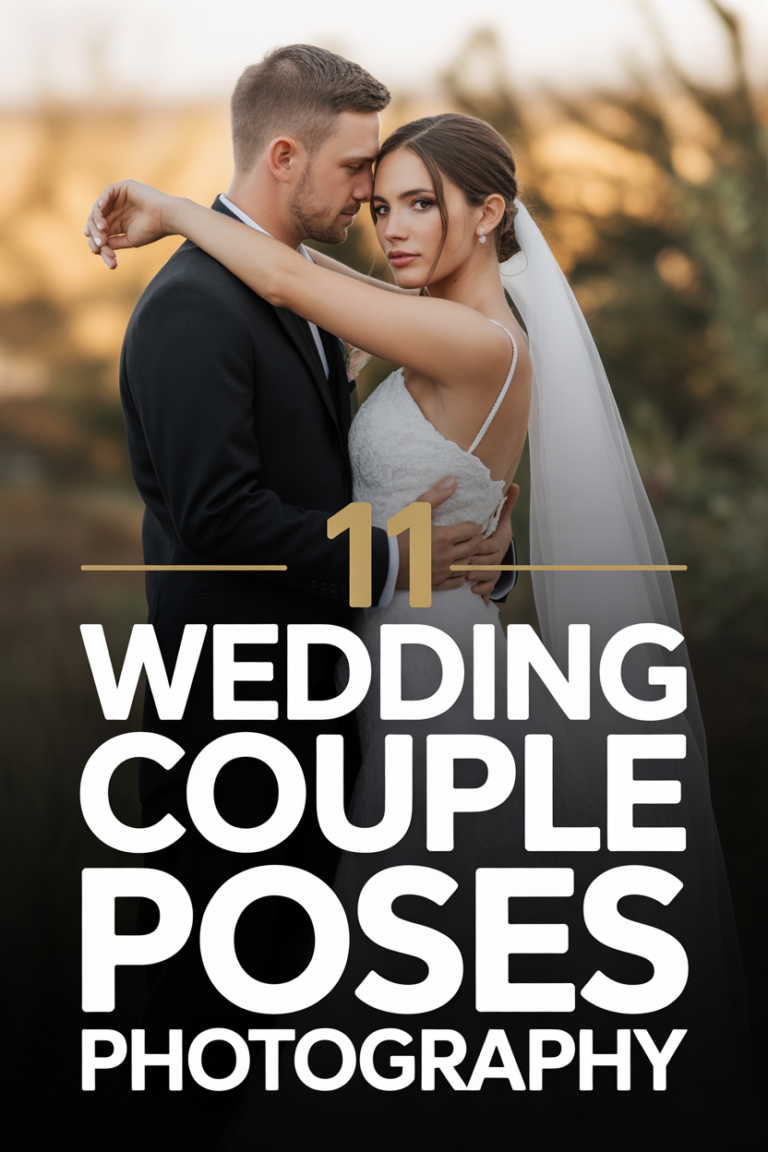 📸 11 Wedding Couple Poses Photography