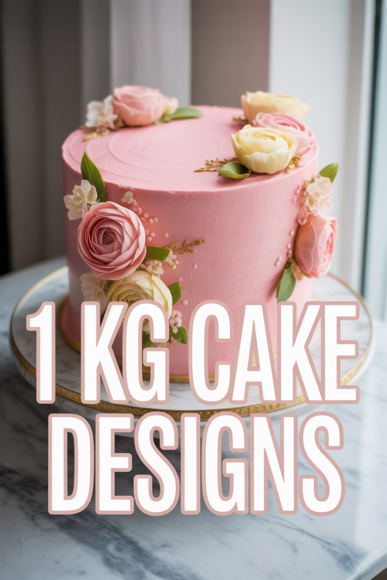 🎂 1 Kg Cake Designs