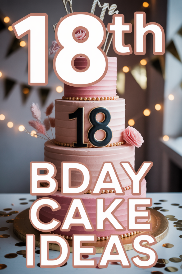 🎂 18th Bday Cake Ideas