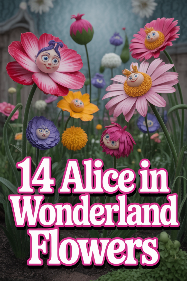 🌸 14 Alice In Wonderland Flowers