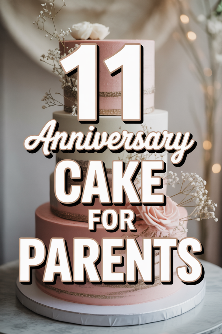 🎂 11 Anniversary Cake For Parents