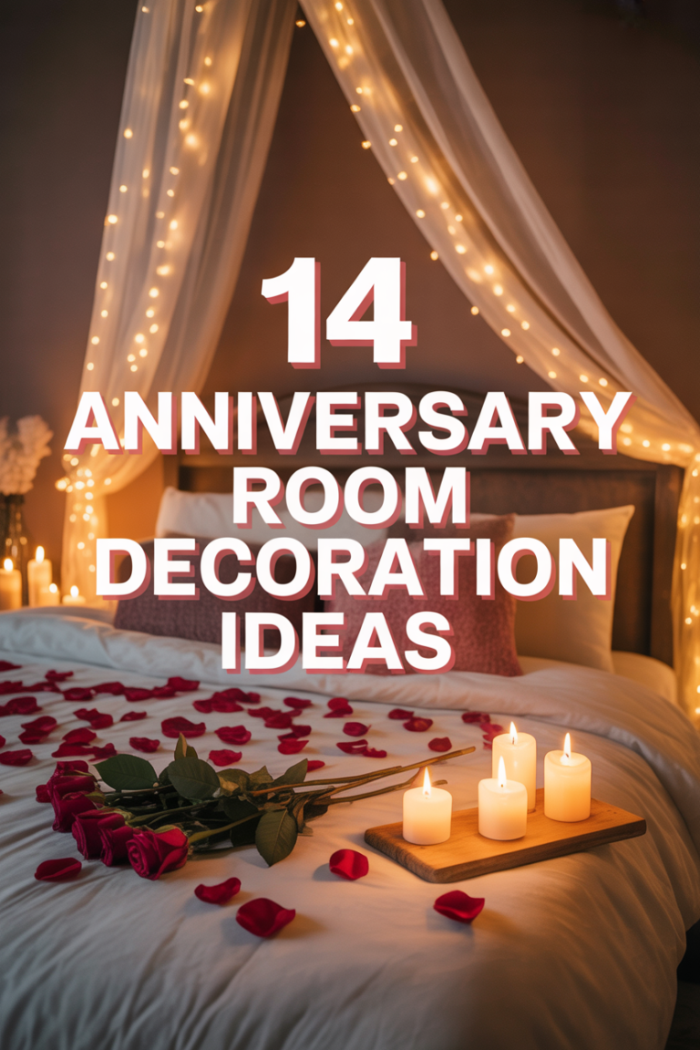 ❤️ 14 Anniversary Room Decoration Ideas
