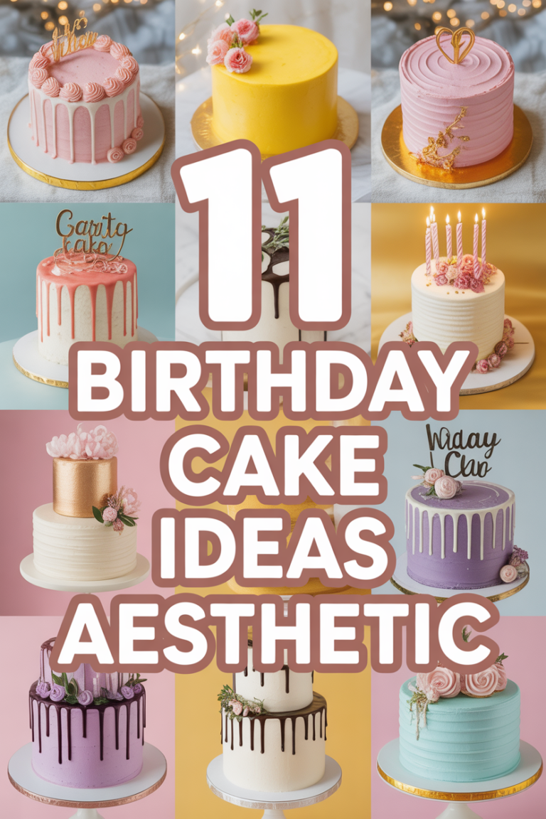 🎂 11 Birthday Cake Ideas Aesthetic