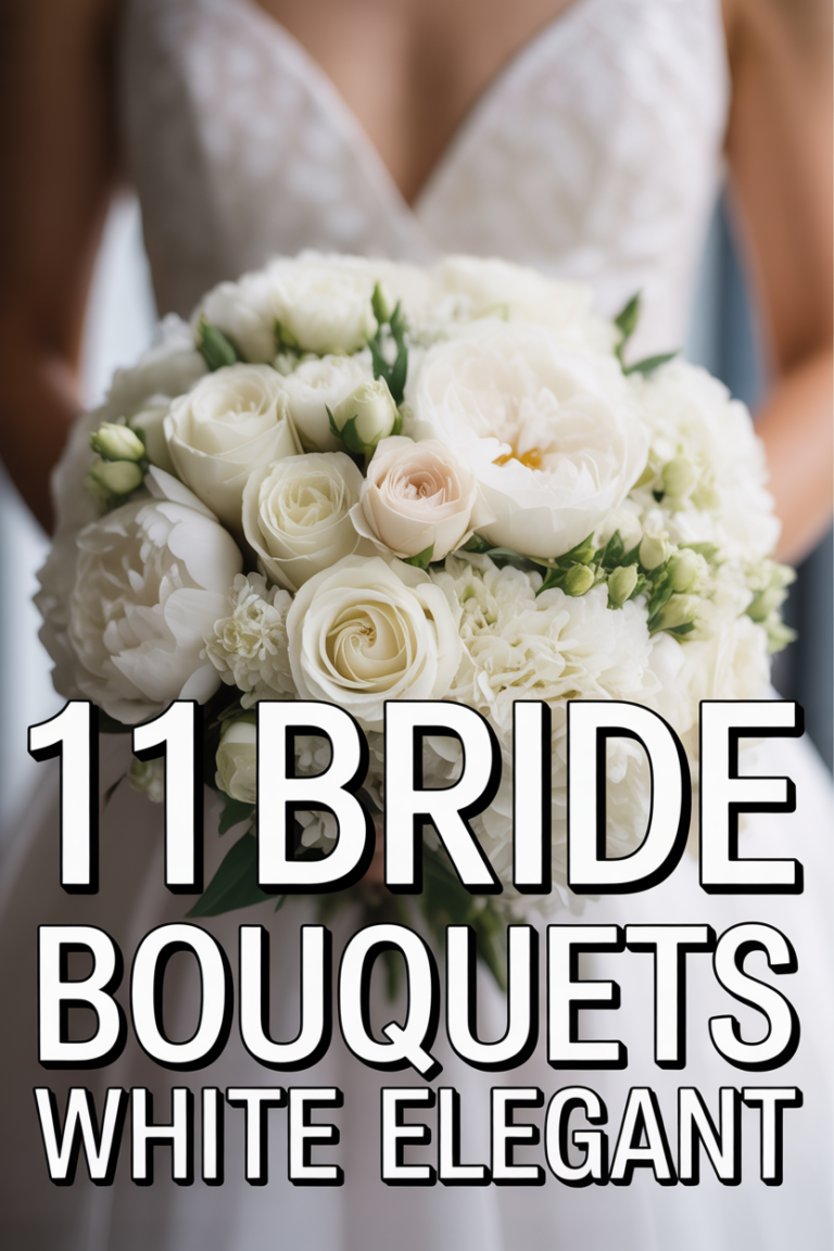 🤍 11 Bride Bouquets White Elegant