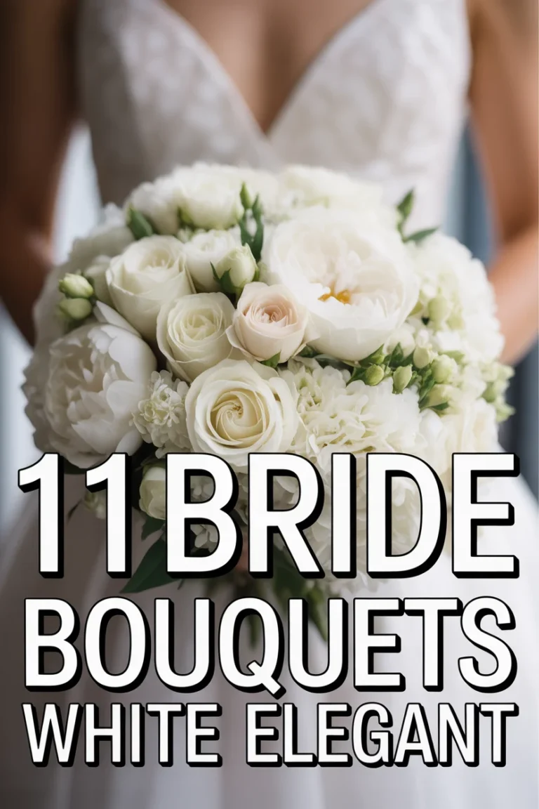 🤍 11 Bride Bouquets White Elegant