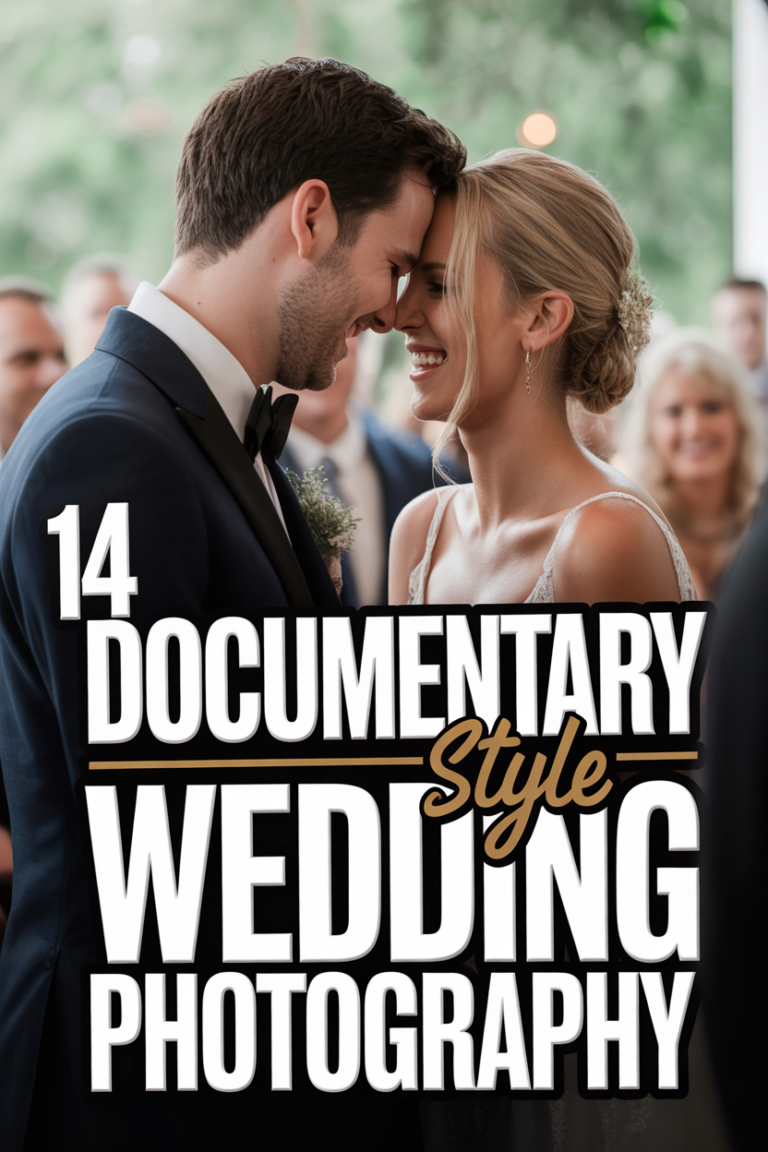 📸 14 Documentary Style Wedding Photography
