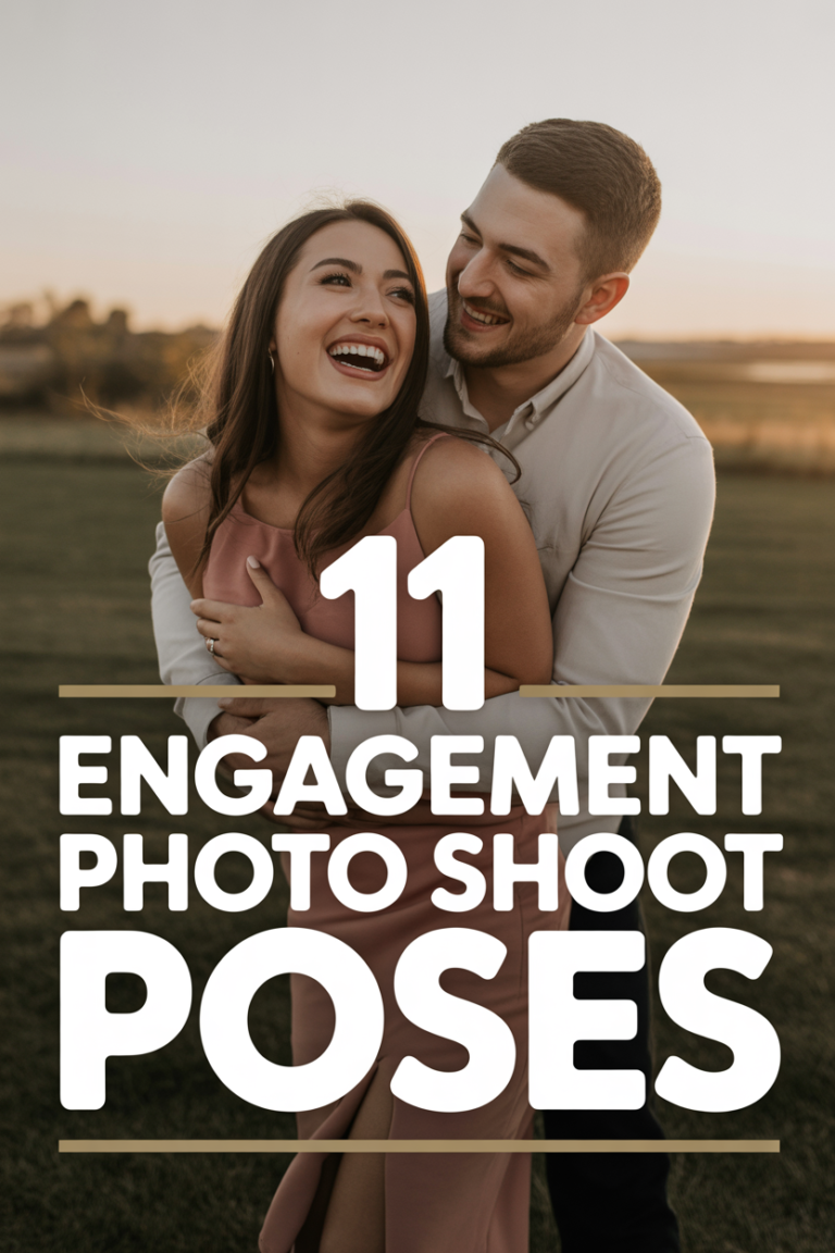 📸 11 Engagement Photo Shoot Poses