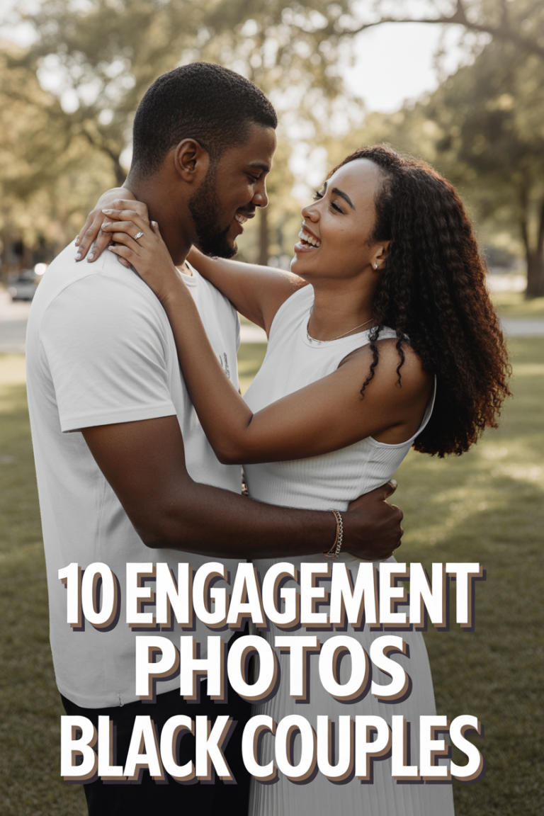 ♥ 10 Engagement Photos Black Couples