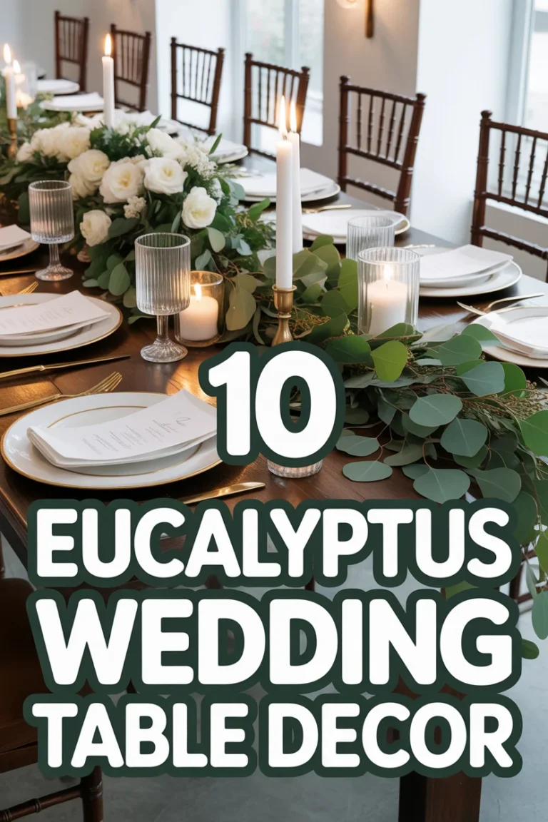 🌿 10 Eucalyptus Wedding Table Decor