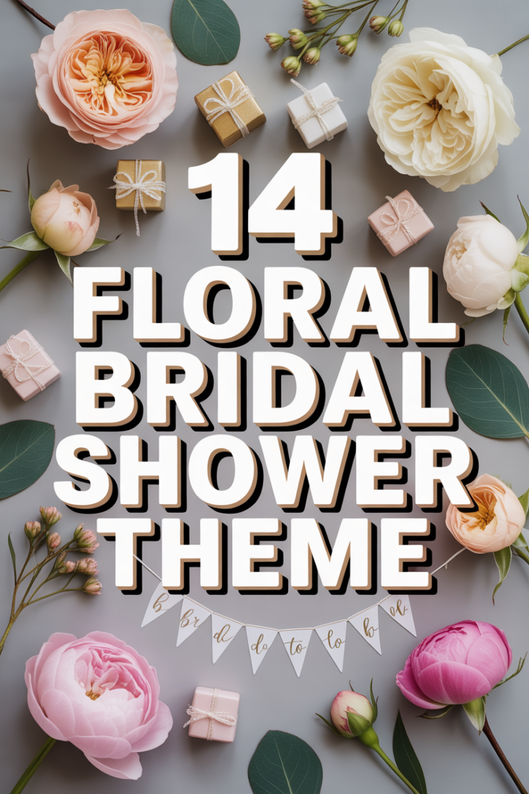 🌸 14 Floral Bridal Shower Theme