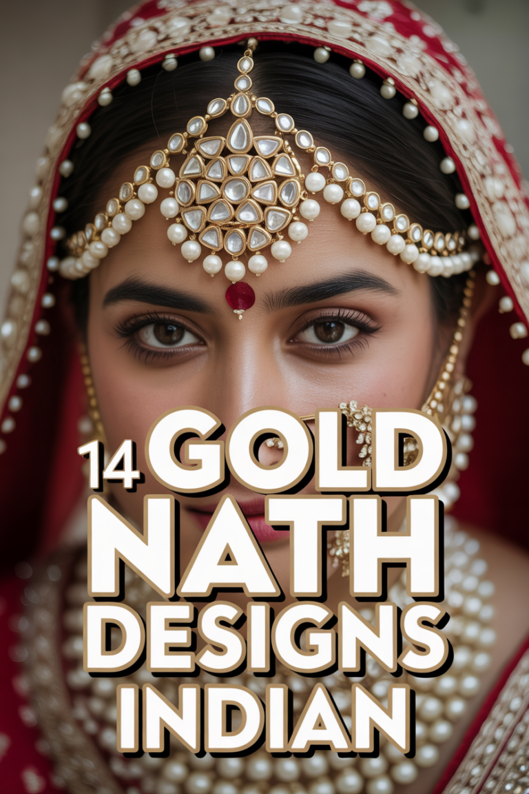👃 14 Gold Nath Designs Indian